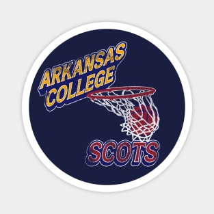 Arkansas College Scots Basketball Magnet